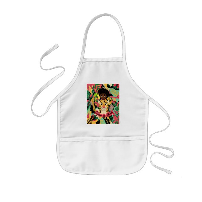 Tablier Enfant Antonio Floral Graphic d'Encanto - Il est temps de (Devant)