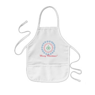 Tablier Enfant Apron - Circles of Ornaments
