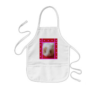 Tablier Enfant Apron des enfants de porc de Guinée