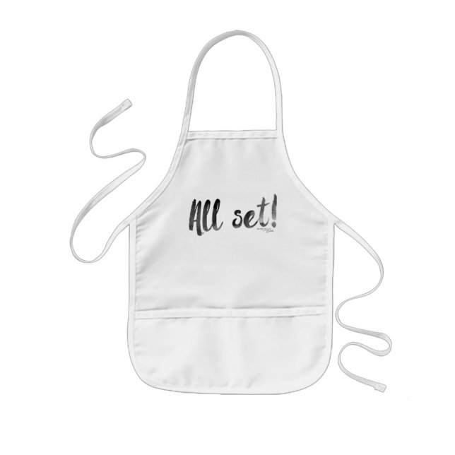 Tablier Enfant Apron, tout est prêt !Enfants (Devant)