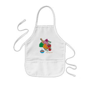 Tablier Enfant Apron végétal de Kid Chef