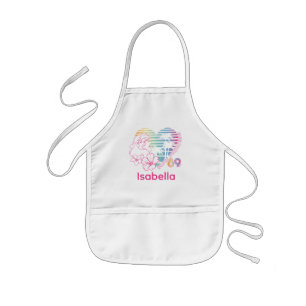 Tablier Enfant Ariel Surf Princess 89 Cœur Tropical
