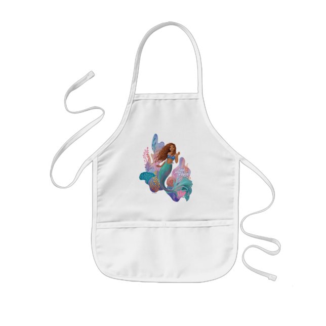 Tablier Enfant Ariel Trouve ta voix (Devant)