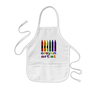 Tablier Enfant Artiste Crayon Apron Enfants