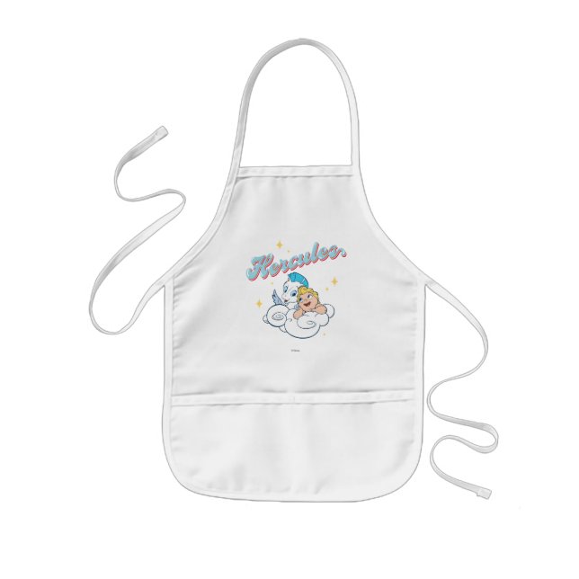 Tablier Enfant Baby Hercules and Pegasus on a Cloud Kids' Apron (Devant)