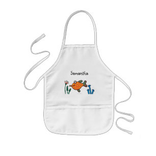Tablier Enfant Baisers de poissons de maman et de bébé