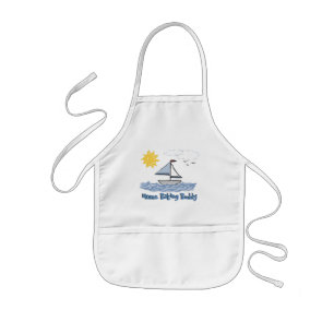 Tablier Enfant Bateau à voile O Baking Buddy