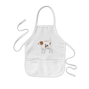 Tablier Enfant Beagle dog cartoon illustration 