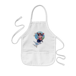 TABLIER ENFANT BÉBÉ FAIRY AVEC DES CHÈNES