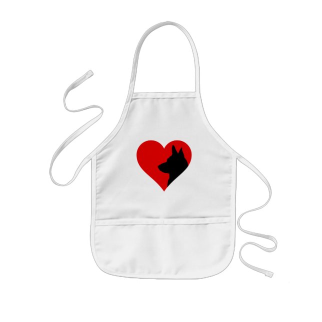 Tablier Enfant Berger allemand (Devant)
