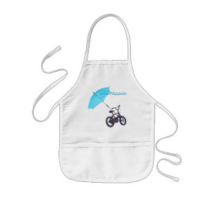 Tablier Enfant bicyclette + parapluie