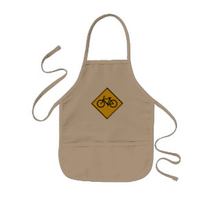 Tablier Enfant Bicyclette pour panneau routier