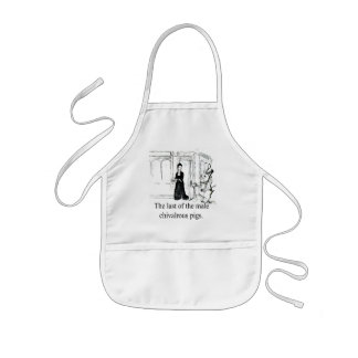 Tablier Enfant Bout du Porc-Tablier chevaleresque masculin