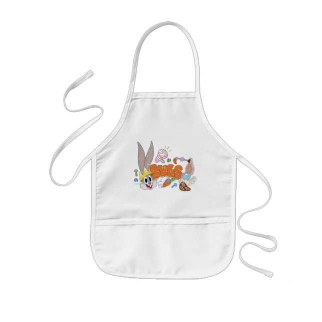 Tablier Enfant BUGS BUNNY BUILDERS™| BUGS BUNNY™ Sketch Art (Devant)