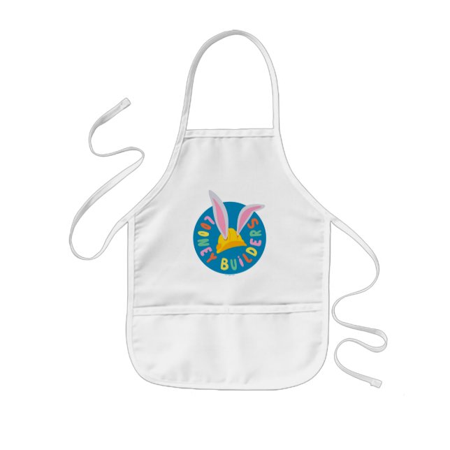 Tablier Enfant BUGS BUNNY BUILDERS™| Hard Hat Circle Logo (Devant)