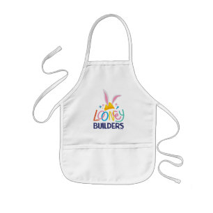 Tablier Enfant BUGS BUNNY BUILDERS™  Logo empilé Casque de Chanti