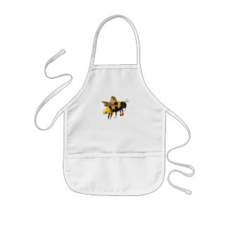 Tablier Enfant Bumble Bee transportant du pollen