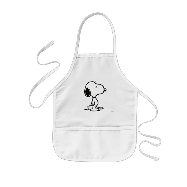 Tablier Enfant cacahuètes | Snoopy (Devant)