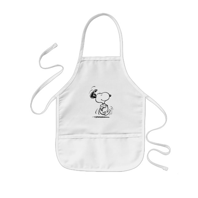 Tablier Enfant cacahuètes | Snoopy Happy Dance (Devant)
