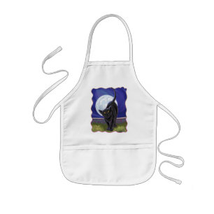 Tablier Enfant Cadeaux et accessoires de chat noir