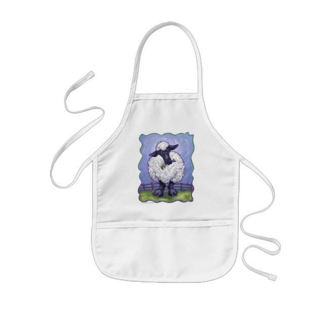 Tablier Enfant Cadeaux et accessoires pour moutons (Devant)