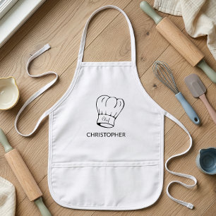 Tablier Enfant Casquette de chef personnalisée