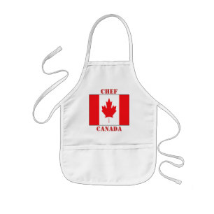 Tablier Enfant Chef Canada Apron