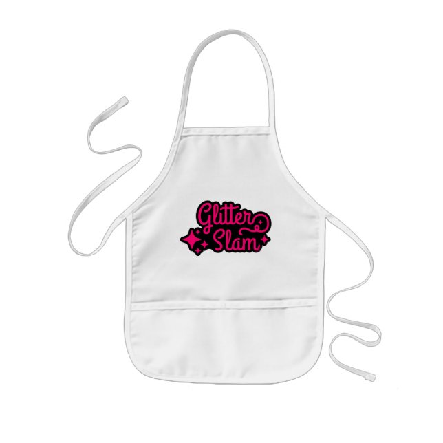 Tablier Enfant Chelem parties scintillant (Devant)
