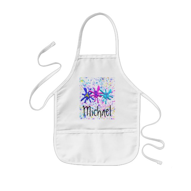 Tablier Enfant Chemise d'art (Devant)