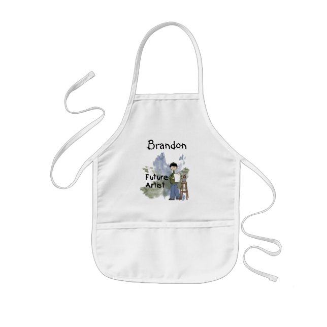 Tablier Enfant Chemise de l'art de l'enfant (Devant)