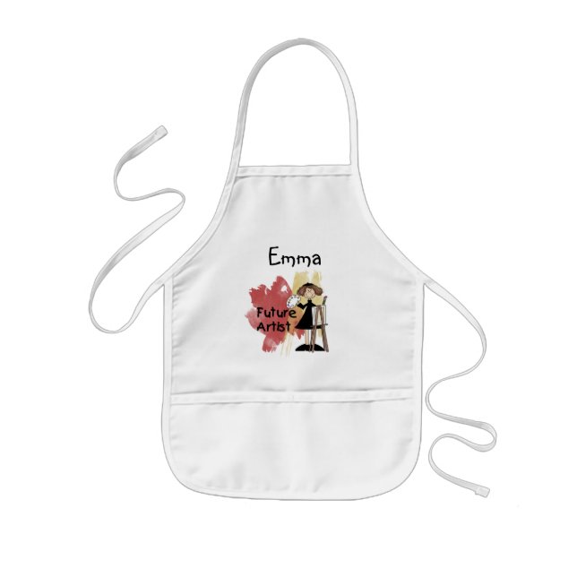 Tablier Enfant Chemise de l'art de l'enfant (Devant)