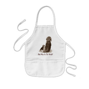 Tablier Enfant Chien mignon beagle qui bouge maman chien