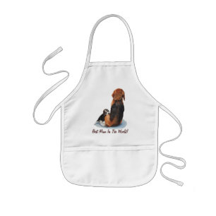 Tablier Enfant Chien mignon beagle qui bouge maman chien