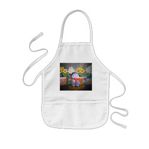 Tablier Enfant Chocolat chaud au goût de navet s'il vous plaît ?