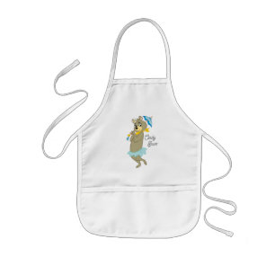 Tablier Enfant Cindy Bear tenant le parasol