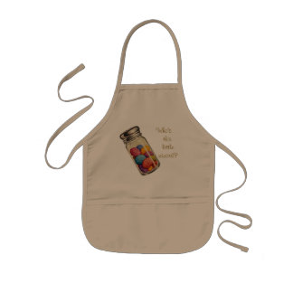 Tablier Enfant Colorful Cerveau Condiments Apron (Enfants)