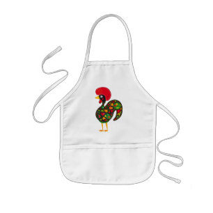 Tablier Enfant Coq de Barcelos nr02 - Galo de Barcelos