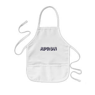 Tablier Enfant Créez Votre Propre Blanc