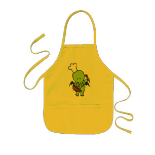Tablier Enfant Cuisinier avec Cthulhu