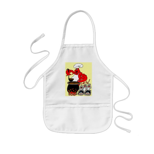 TABLIER ENFANT CUISINIER DE CRAWDAD (Devant)