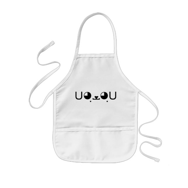 Tablier Enfant Cute Kawaii Chien Chien Chien Chien Chien Japonais (Devant)