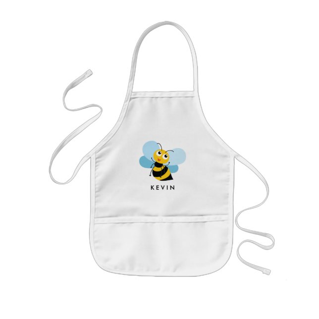 Tablier Enfant Cute Little BEE Personnalisé (Devant)