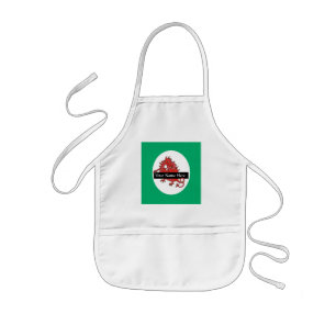 Tablier Enfant Cute Little Red Dragon Apron pour personnaliser