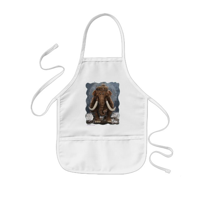 Tablier Enfant Cute Mastodon (Devant)