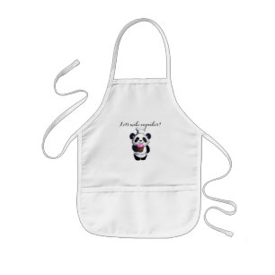 Tablier Enfant Cute Panda Bear Apron