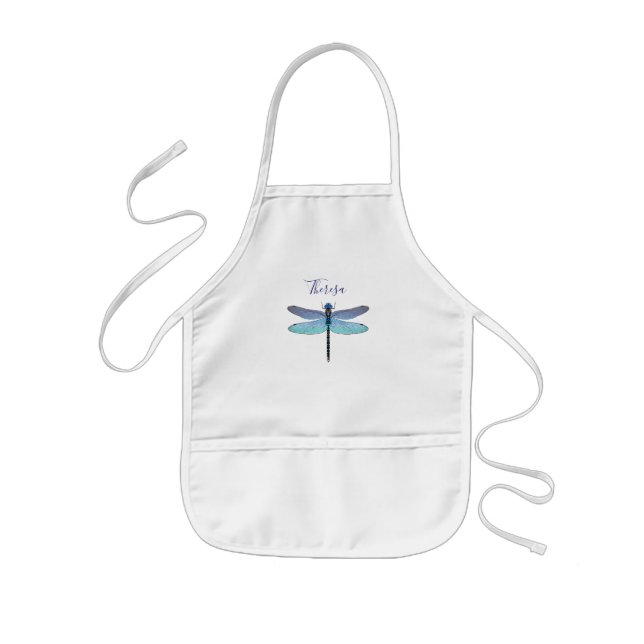 Tablier Enfant Cute petit tablier de libellules (Devant)