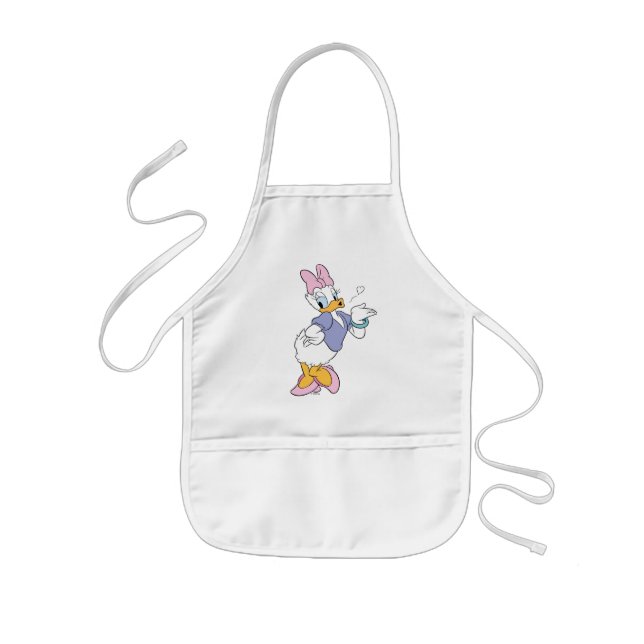 Tablier Enfant Daisy Duck Blowing a Kiss (Devant)