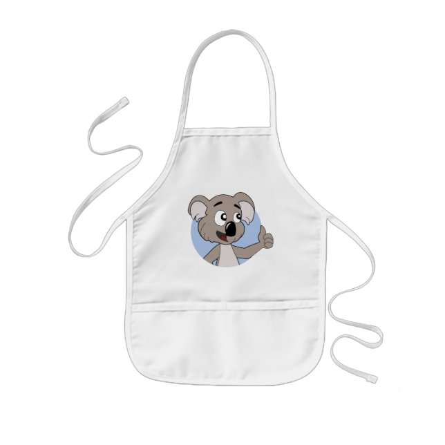 Tablier Enfant Dessin de Koala bear (Devant)