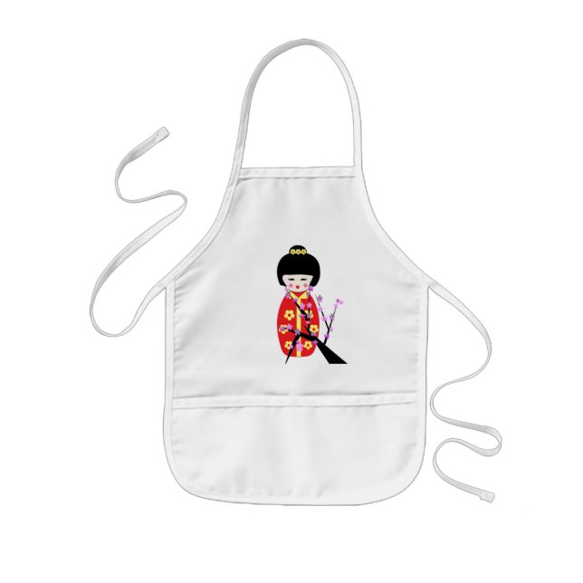 Tablier Enfant Dollar asiatique (Devant)