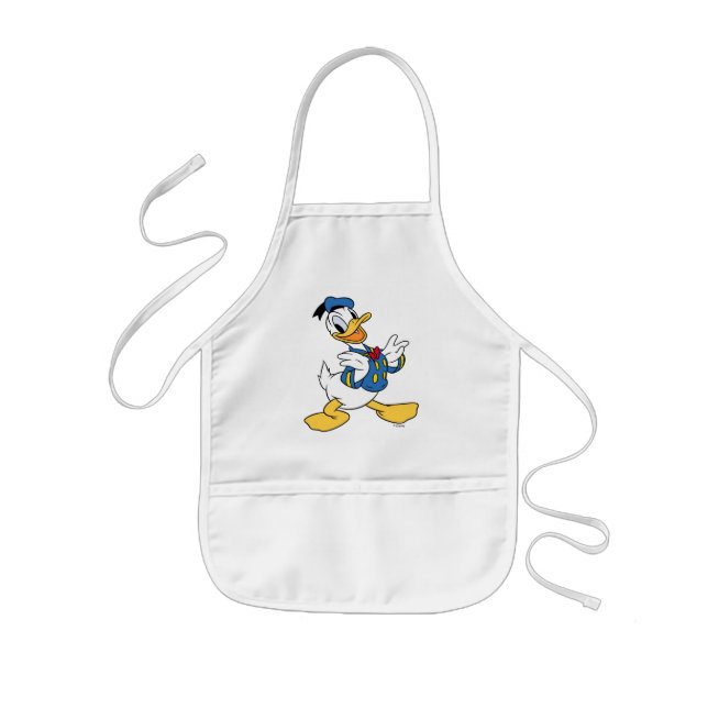 Tablier Enfant Donald Duck | Pose Fière (Devant)